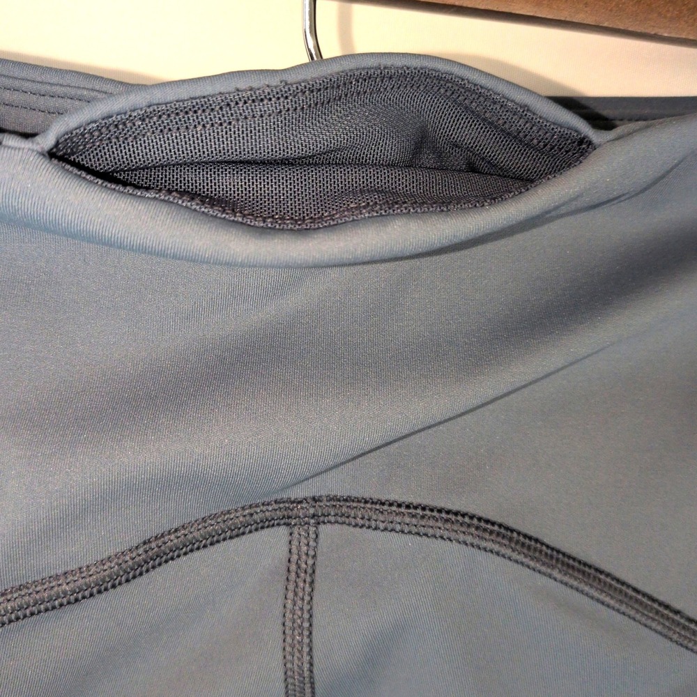 SPANX Women L Booty Boost 7/8 Active Leggings Blue Grey FlexAppeal High Waist - Picture 5 of 9